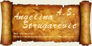 Angelina Strugarević vizit kartica